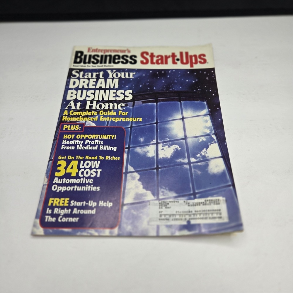 Entrepreneur Business Start-Ups Magazine June 1998 Home Business Guide